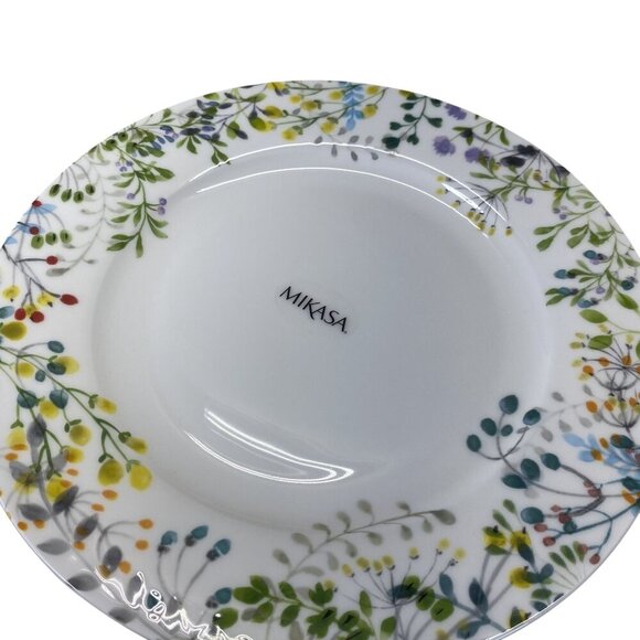 Mikasa Tivoli Garden Bone China 11" Dinner Plates Set Of 4 With Floral Pattern - Picture 3 of 5